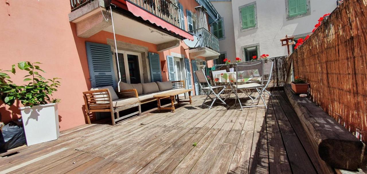 Апартаменты Chamonix Hyper Centre . Terrasse Vue Mont Blanc . Parking Экстерьер фото